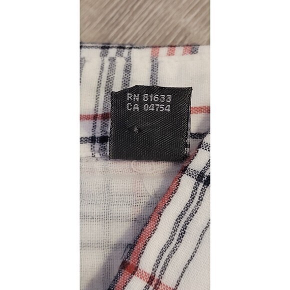 Kenneth Cole Reaction Men's Red Striped Long Sleeve‎ Button Down Shirt Size XL - Picture 11 of 16